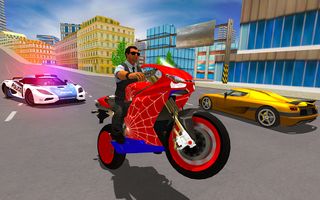 Superhero Stunt Bike Simulator - Screenshot 2