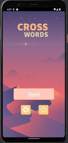 Simple Cross words game - Screenshot 1
