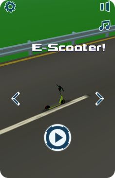 E-Scooter! - eScooter Game - Screenshot 1