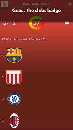 Football Clubs Quiz Game - Soc - Screenshot 3