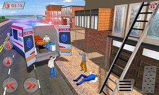Ambulance Robot City Rescue - Screenshot 3