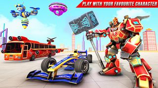 Multi Robot Formula Car flying - Screenshot 1