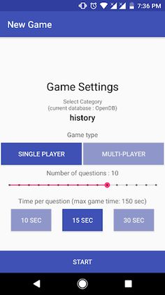 Minimal Quiz (alpha) - Screenshot 1