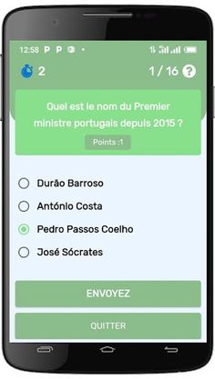 Quiz Portugal - Screenshot 3