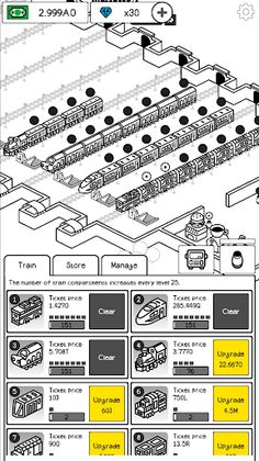 Train Tycoon : offline idle - Screenshot 1