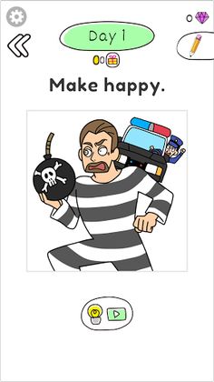 Draw Happy Prisoner - Screenshot 2