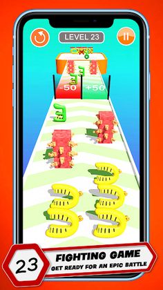 ABC Alphabets Merge Run Fight - Screenshot 4