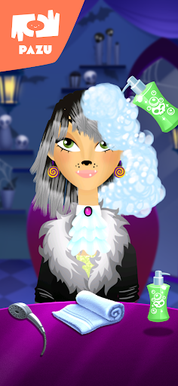 Girls Hair Salon Glow - Screenshot 4
