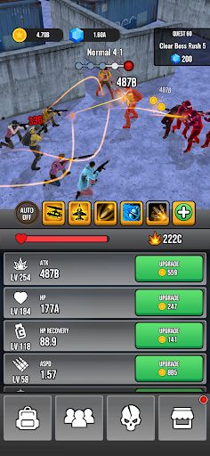 War Heroes: Idle RPG - Screenshot 2