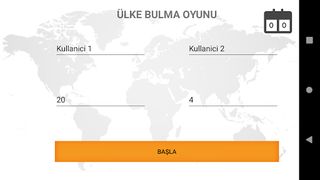 Dünya Haritası Oyunu - Screenshot 1