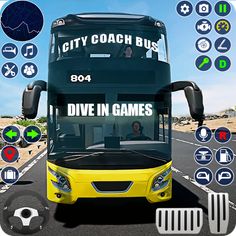Coach Bus Driving Simulator 3D - Screenshot 1