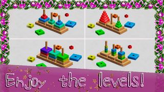 Cubes Tower 3D - Puzzle Game - Screenshot 2