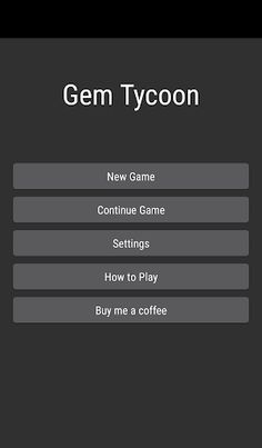 Gem Tycoon - Buy Sell Strategy - Screenshot 1