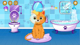 Virtual cat pet care life - Screenshot 3