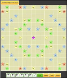 Word Tile Solitaire 2 - Screenshot 1