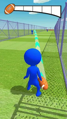 Super Pass Football 3D - Screenshot 1