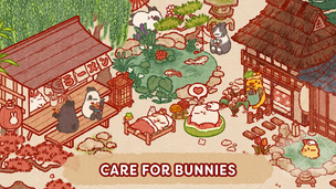 Usagi Shima: Cute Bunny Game - Screenshot 2
