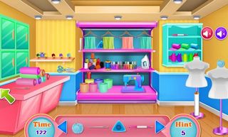 Sewing clothes school game - Screenshot 2