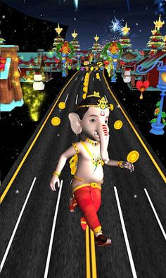 Diwali Fireworks 3D Run - Screenshot 2