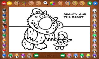 Coloring Book 8: Fairy Tales - Screenshot 3