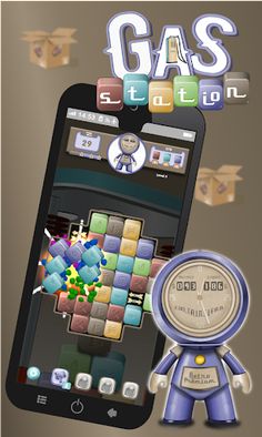 Gas Station Puzzle Match Game - Screenshot 1
