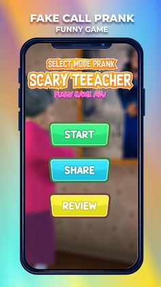 Scary Teacher Games Fake Call - Screenshot 1