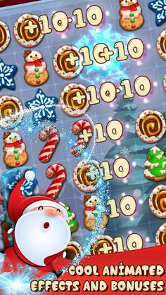 Christmas Cookies: Swipe Mania - Screenshot 3