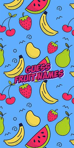 Guess the fruit name game - Screenshot 1