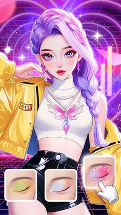 Lash Studio: Makeup Game, Eye - Screenshot 1