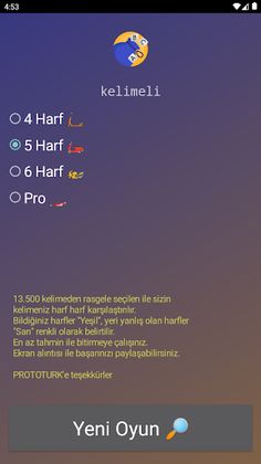 kelimeli - Screenshot 1