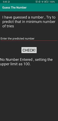 Guess the Number - Screenshot 3