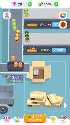 Idle Sushi Factory - Screenshot 4