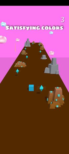 Endless running cube 3D - Screenshot 2
