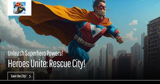 Super Power Heroes Speed Save - Screenshot 1