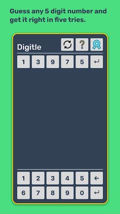 Digitle - Screenshot 1