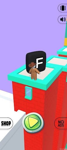 Letter Cross - Bridge Maker 3D - Screenshot 1