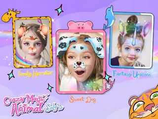 Crazy Animal Selfie Filters - Screenshot 1