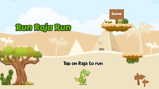 Run Raja Run - Dino Running - Screenshot 1