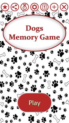 Dogs Memory Game - Screenshot 1