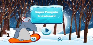 Super Penguin Snowboard - Screenshot 1