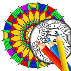 Coloring App Mandala Games - Screenshot 4