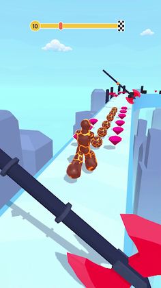 Blob Race 3D - Screenshot 3