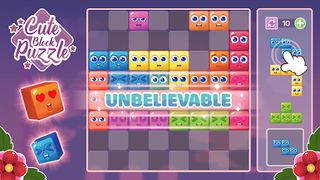 Cute Block Puzzle: Kawaii Game - Screenshot 1