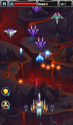 Space Sky attack : Galaxy Spac - Screenshot 3