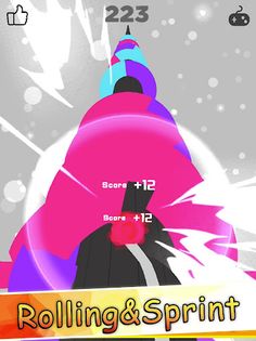 Sky Helix Ball:Rolling Jump Sm - Screenshot 4