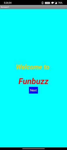 Funbuzz - Screenshot 1