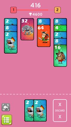 3D Card Merge Game - Screenshot 1