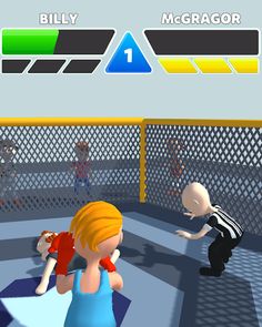 Cage Fighting 3D - Screenshot 1