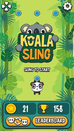 Koala Sling - Desliza y Esquiv - Screenshot 1