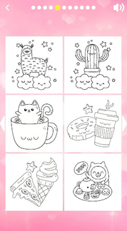 Kawaii Game Coloring Book - Screenshot 3